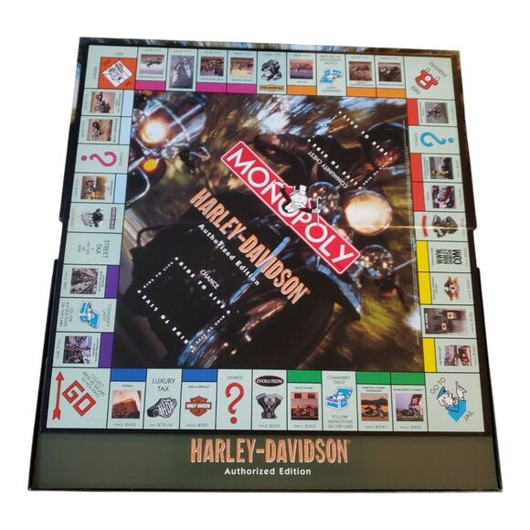 Harley Davidson Monopoly 1997 Authorized Edition - RH#20 - Picture 4 of 8